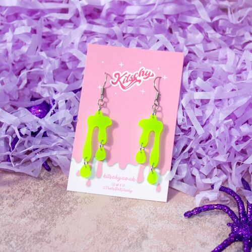 Slimed Earrings