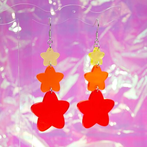 Starburst Drop Earrings