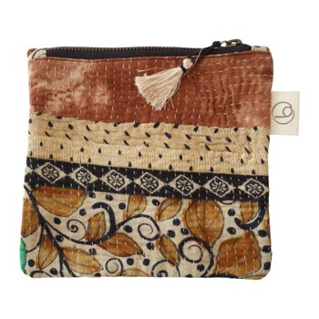 Set de 6 pochettes en kantha N°47 3