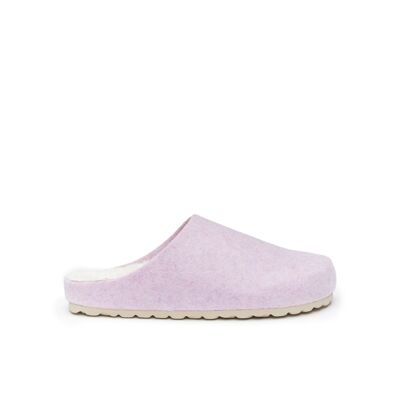 ANGEL pink felt slipper for women. Supplier code MI2010