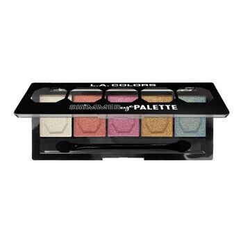 LA Colors Shimmer Palette pour les Yeux Brillant 1