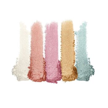 LA Colors Shimmer Palette pour les Yeux Brillant 3