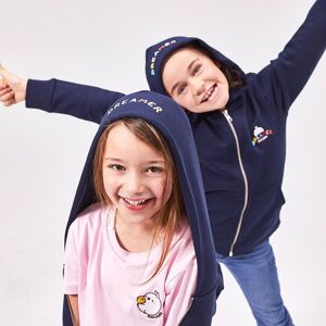 Sweatshirt Zippé Enfant Brodé Molang Dreamer