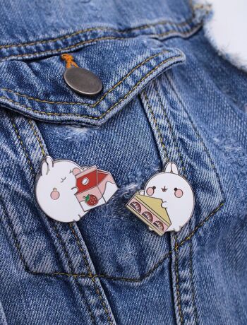 Pack de Pin's Molang - Strawberry Dream 2