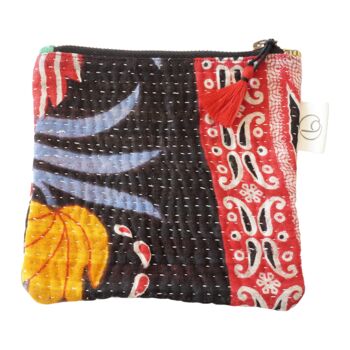 Set de 6 pochettes en kantha N°50 7