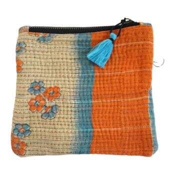 Set de 6 pochettes en kantha N°52 2