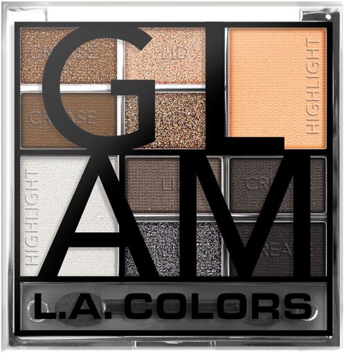 LA Colors Color Block Eyeshadow Cool Glam
