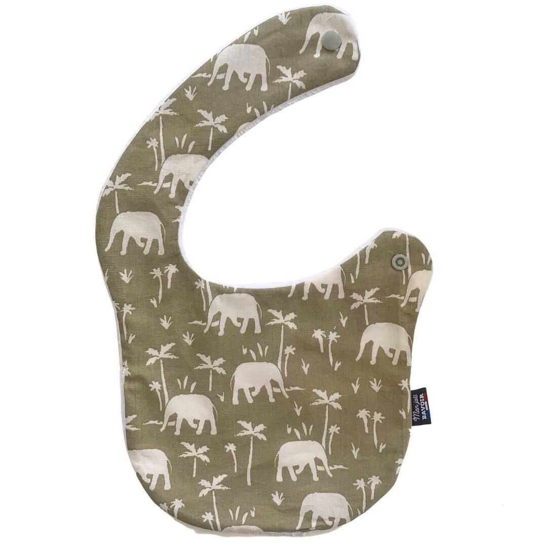 BAVAGLINO NEONATO - ELEFANTI