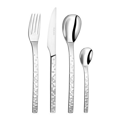 Pix'Elle 3D - 24 piece cutlery set-COUZON
