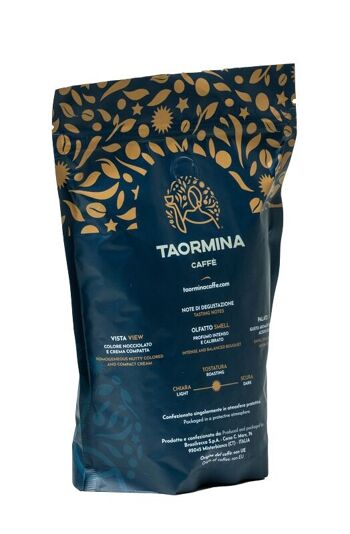 Expérience café expresso Taormina, en grains, sac doypack 5
