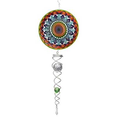 Mandala Arco Iris Artista Cola De Cristal