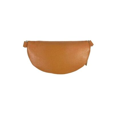 Italian Leather Waist Bag for Women with Interior Compartment