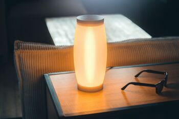 Lampe "Lantern" - En amidon de maïs - LED intégrées avec variateur - Fait en France 5