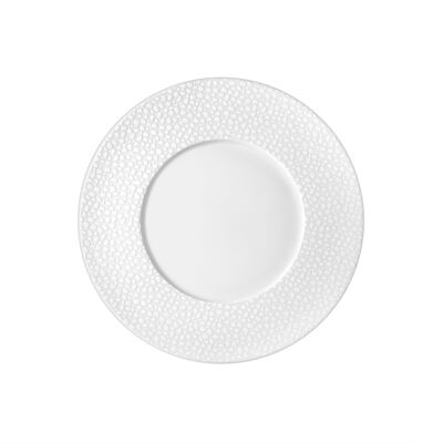 Baghera Blanc - Box of 6 dessert plates-MEDARD DE NOBLAT