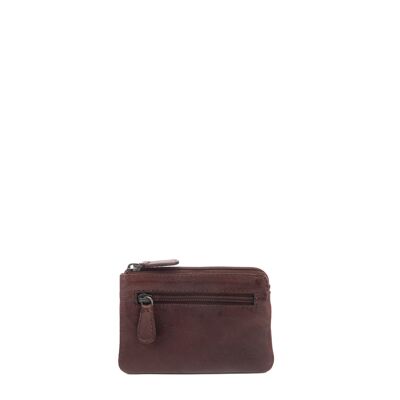 STAMP ST3502 porte monnaie, homme, cuir, marron