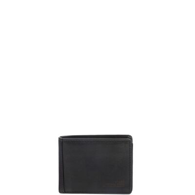 STAMP ST3592 wallet, man, leather, black