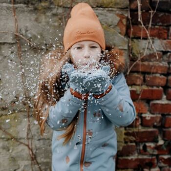 VESTE HIVER ENFANT signature bleu 6