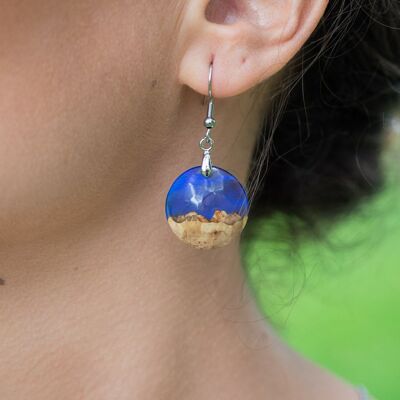 1001 Nights round earrings