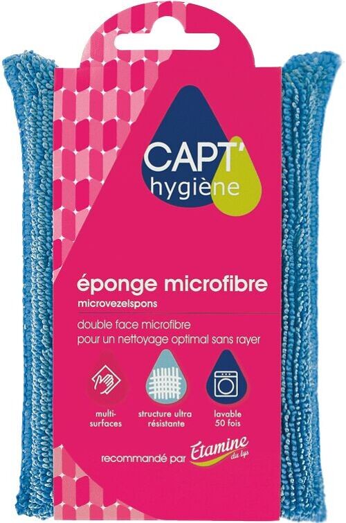Eponge microfibre Capt'hygiène