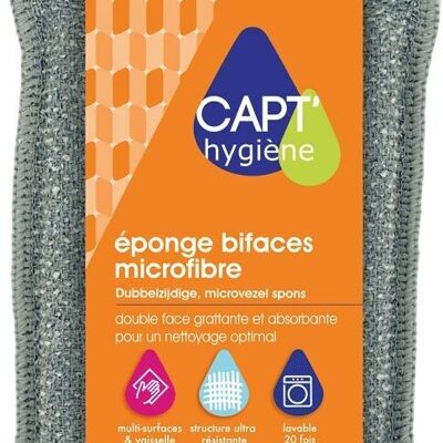 SPUGNA IN MICROFIBRA BIFACE
