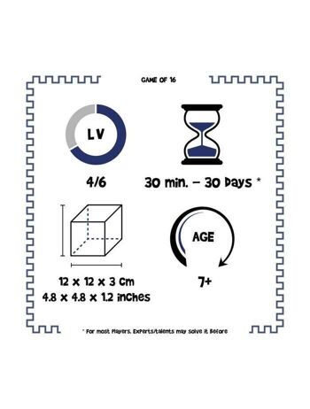 Logic Giochi Puzzle 2 en 1 en Bois 15+16, LG125, 12x12x3cm 4