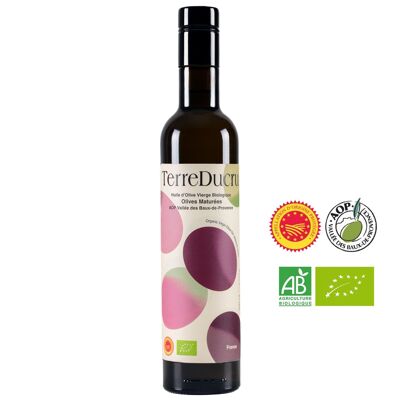 Aceite de oliva ecológico Terre Ducru Aceitunas Maduradas DOP Les Baux-de-Provence