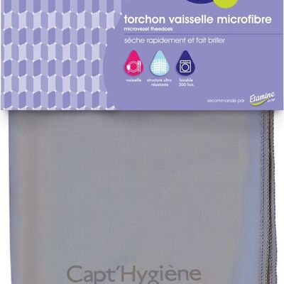 Torchon microfibre Capt'hygiène