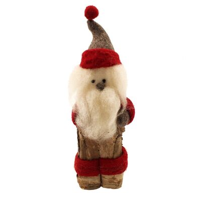 PAPA NOEL CON BARBA 46CM