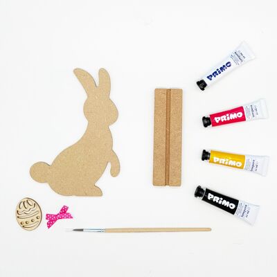 Puddle Day Crafts - Peignez votre propre - Kit de lapin de Pâques