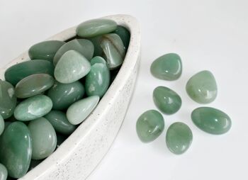 1Pc Green Aventurine Tumbled Stones ~ Healing Tumbled Stones 3
