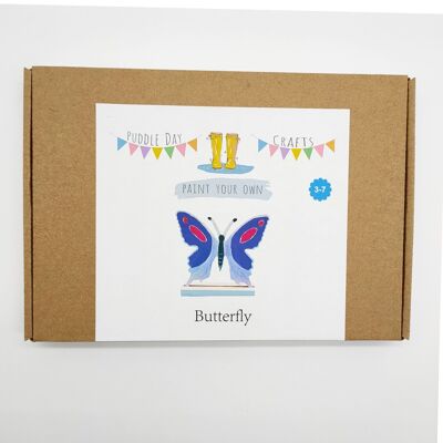 Puddle Day Crafts - Pinta tu propio - Kit de mariposas