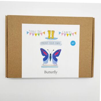 Puddle Day Crafts - Peignez votre propre - Kit papillon