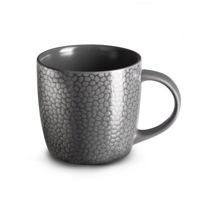 Stone Gris - Juego de 6 tazas de café y té-MEDARD DE NOBLAT