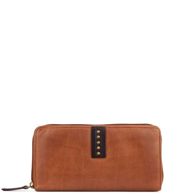 STAMP ST12103 wallet, woman, washed leather, leather color