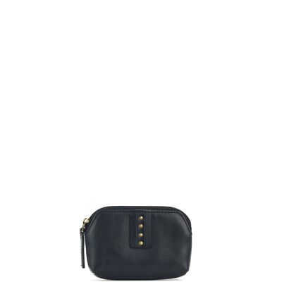 STAMP ST12105 purse, women, washed leather, black
