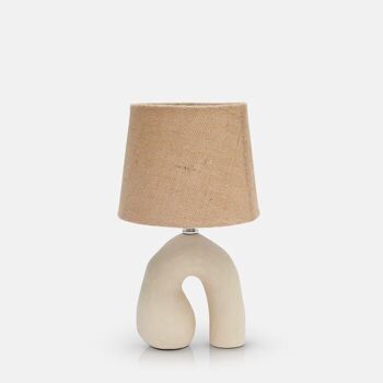 Lampe de table Portobello - Crème - WIRED TO UK - Abigail Ahern 4