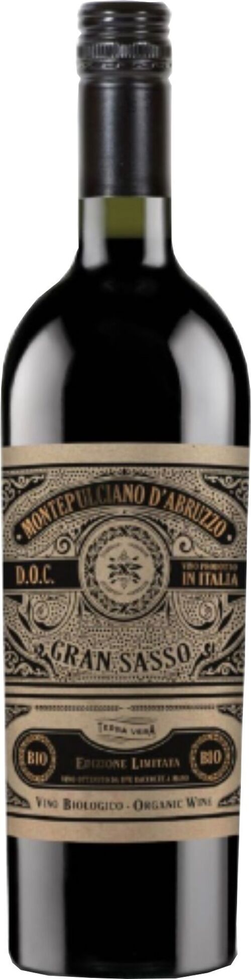 Gran Sasso Bio -  Rouge - 75cl - Pardela Wines - Montepulciano d'Abruzzo DOC