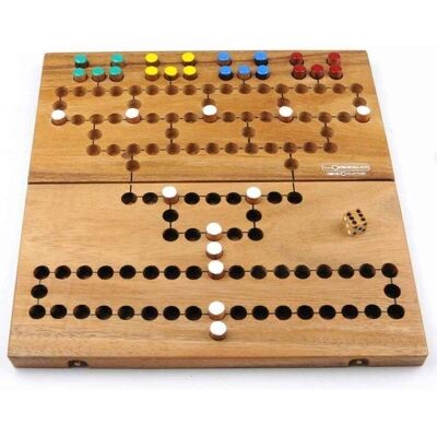Logic Giochi Wooden (travel) Board Game Barricade, LG627, 25x25x2cm