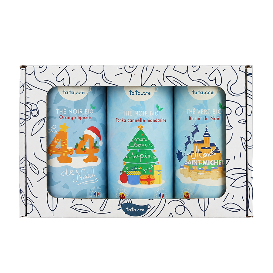 Organic Christmas Tea Gift Set – Spicy and Gourmet Selection