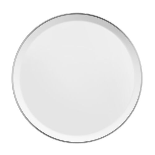 Yaka Argentic - Coffret 6 assiettes plates-MEDARD DE NOBLAT