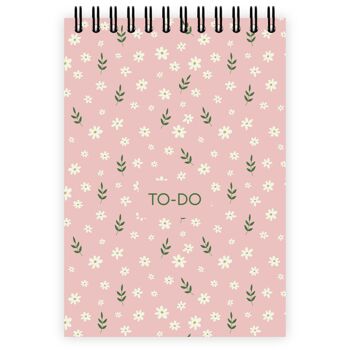 To-Do Boho Motif floral n° 3 A6 1