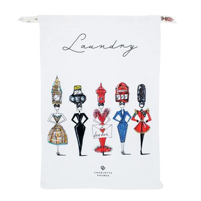 BOLSA DE LAVANDERÍA CHIC LONDON