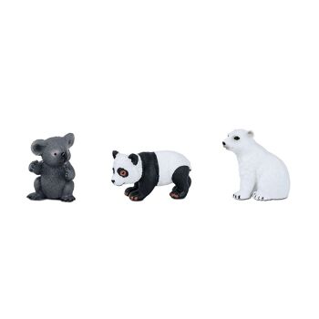 Little Wild - Ensemble Ours et Koala - Figurine jouet Comansi Little Wild 2