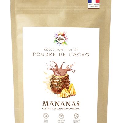 Mananas - Poudre de cacao et ananas