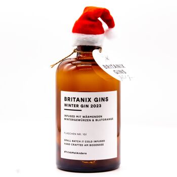 Britanix Winter Gin 2023 - "GlühGin" (500ml / 40% ABV) 1