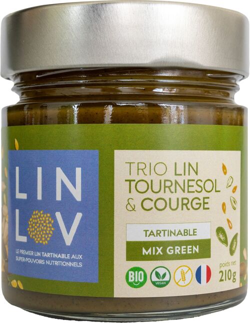 TARTINABLE MIX GREEN LIN TOURNESOL COURGE