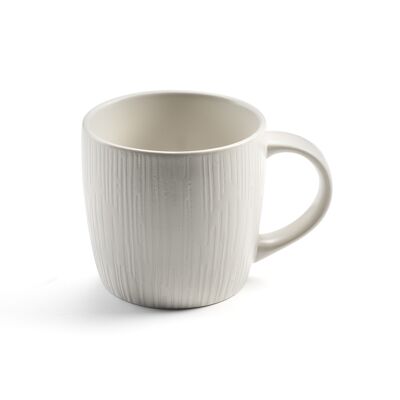 Magma ivoire - Box of 6 coffee & tea cups-MEDARD DE NOBLAT