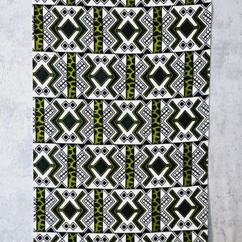 Chemin de table imprimé africain fait à la main « Mudcloth » inspiré de Bogolan fabriqué à partir de tissu imprimé 100 % africain 3