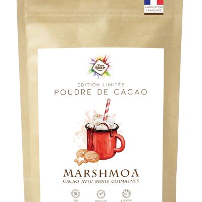 Marshmoa - Poudre de cacao et minis guimauves pour chocolat chaud