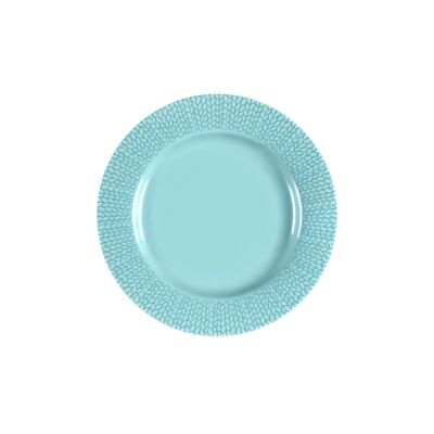 Grain de Malice Turquoise - Coffret 6 assiettes dessert-MEDARD DE NOBLAT